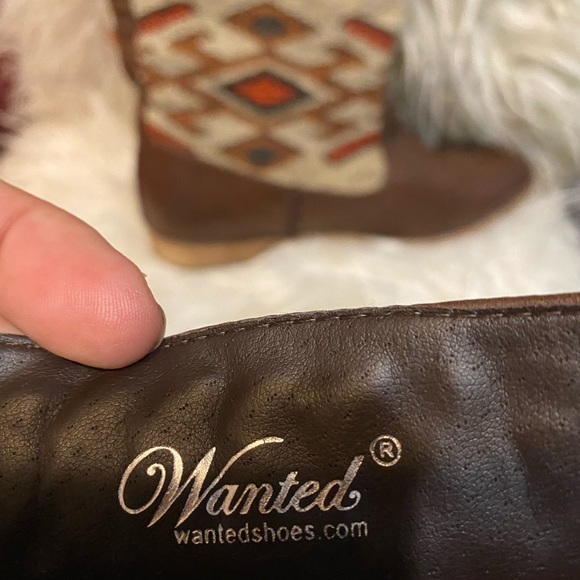 WANTED Aztec calf boots size 10 - Picture 7 of 7